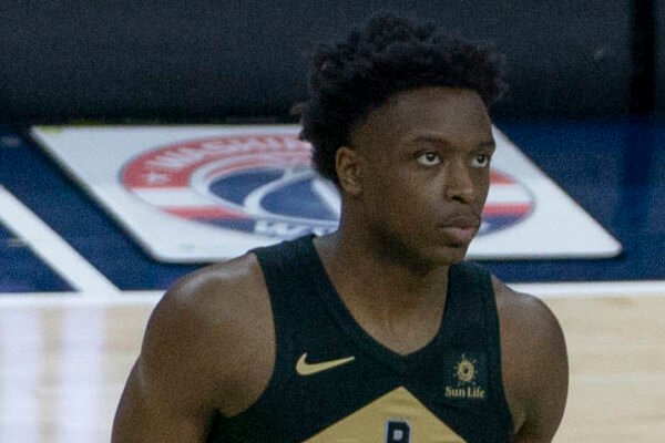 OG Anunoby lança tênis Skechers do 'tip-in' da final em loja de Nova York