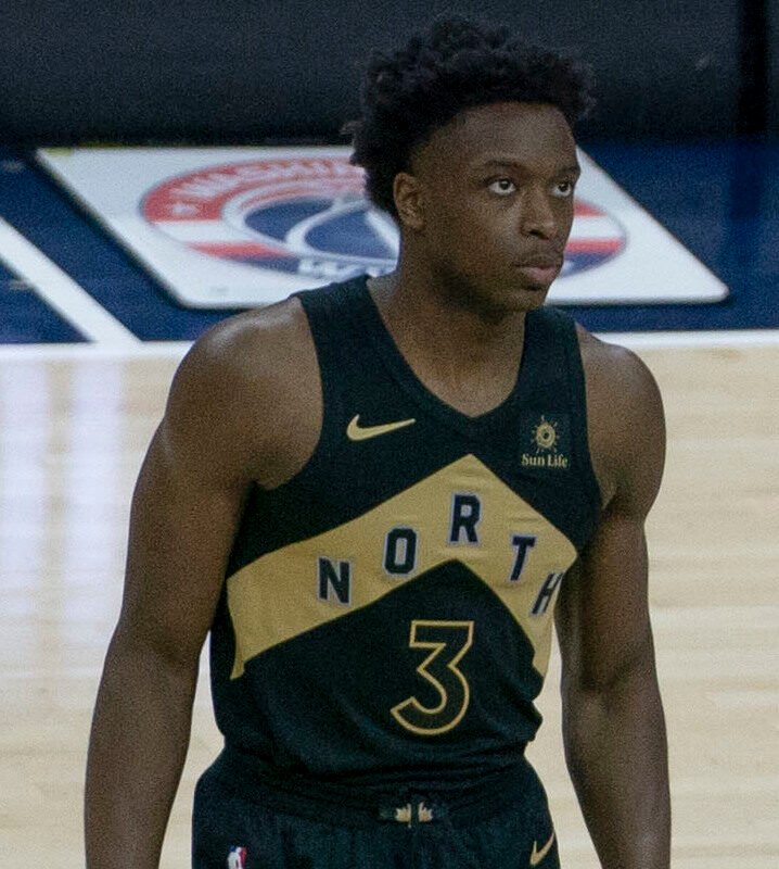 OG Anunoby lança tênis Skechers do 'tip-in' da final em loja de Nova York