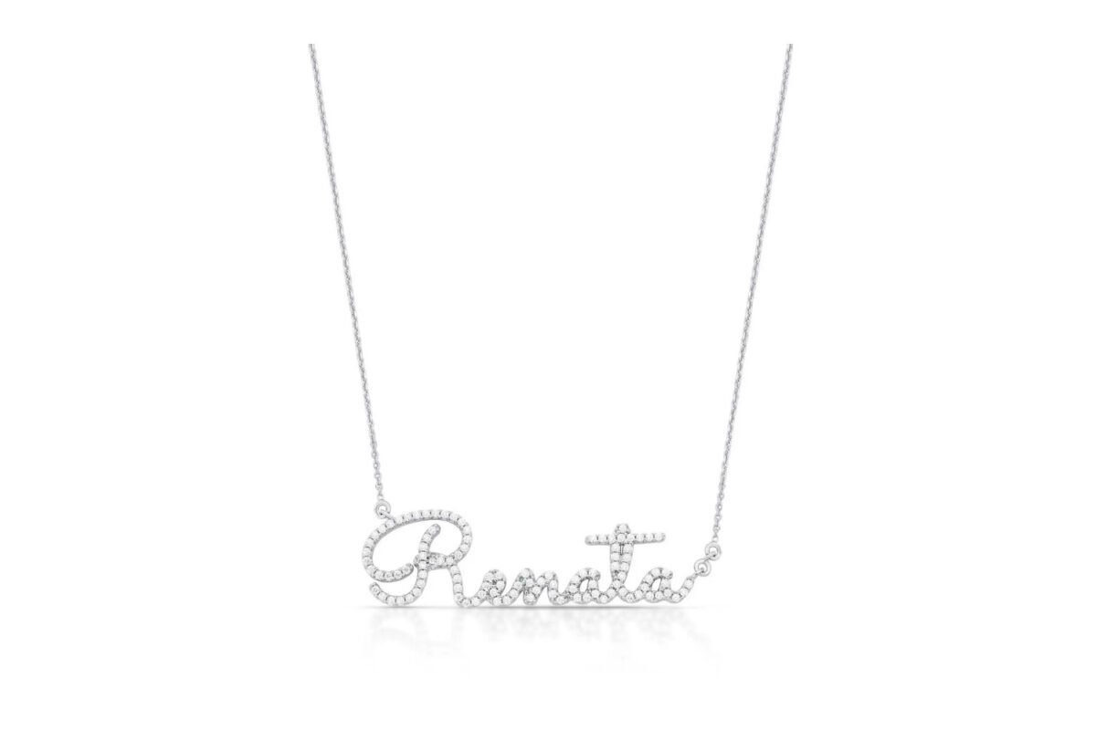 Rainha da Riviera lança Coleção Muse, gargantilhas de prata 925 e moissanite com nome personalizado